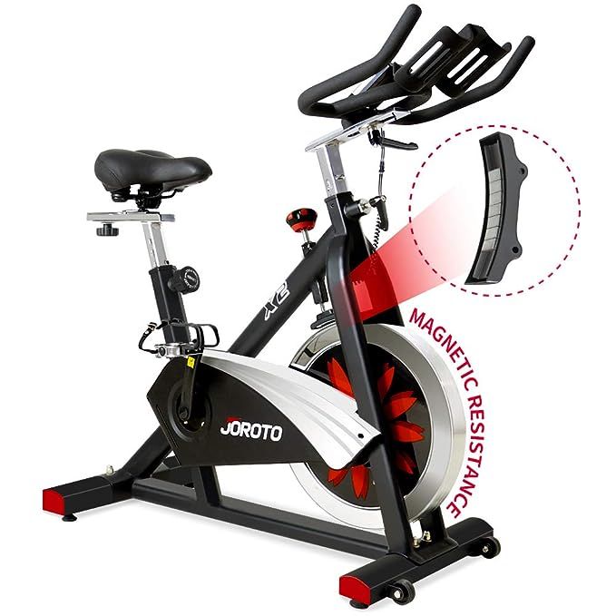 JOROTO Belt Drive Indoor Cycling Bike with Magnetic Resistance Exercise Bikes Stationary Bike | Amazon (US)