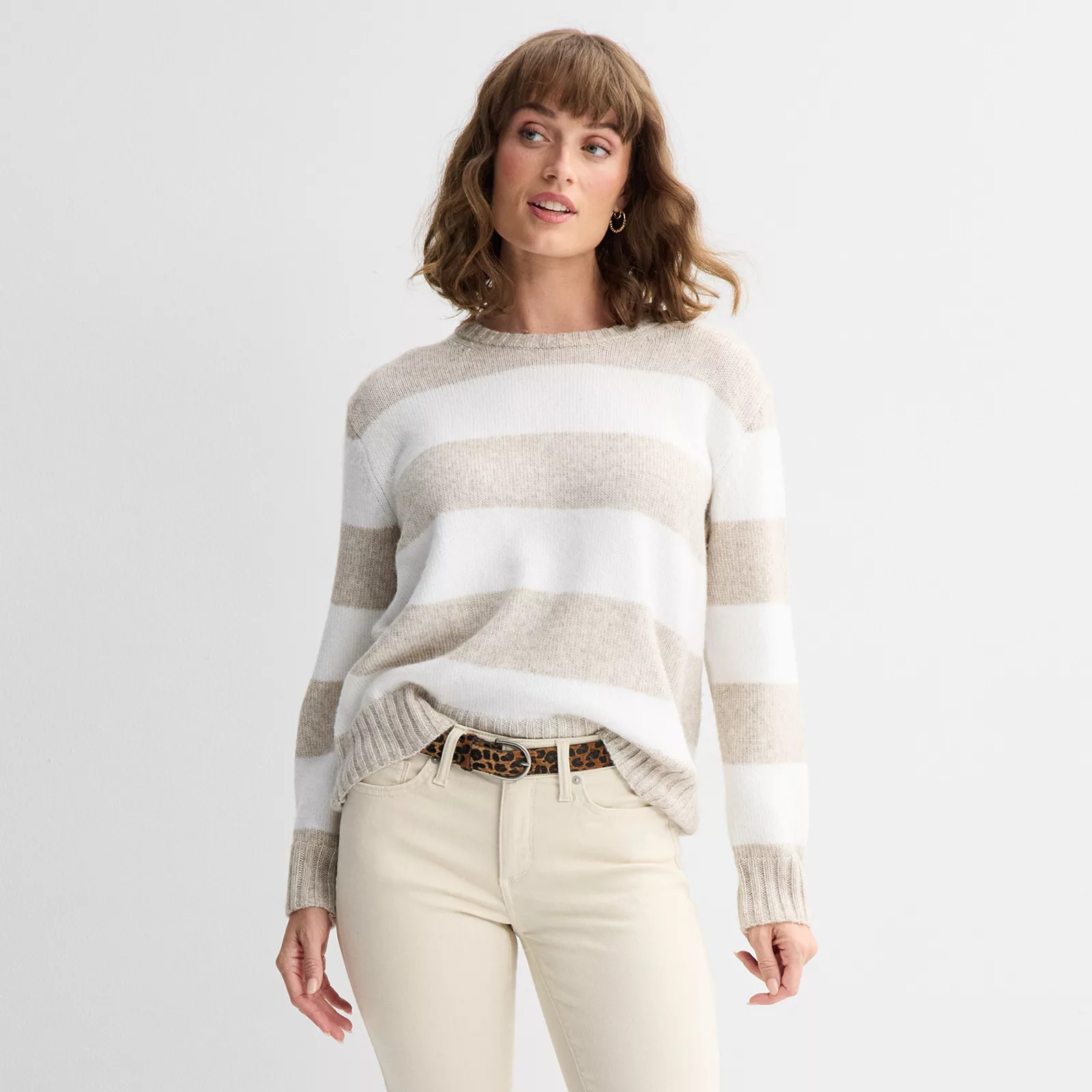 Women's Sonoma Goods For Life\u00ae Cozy Crewneck Sweater | Kohl's