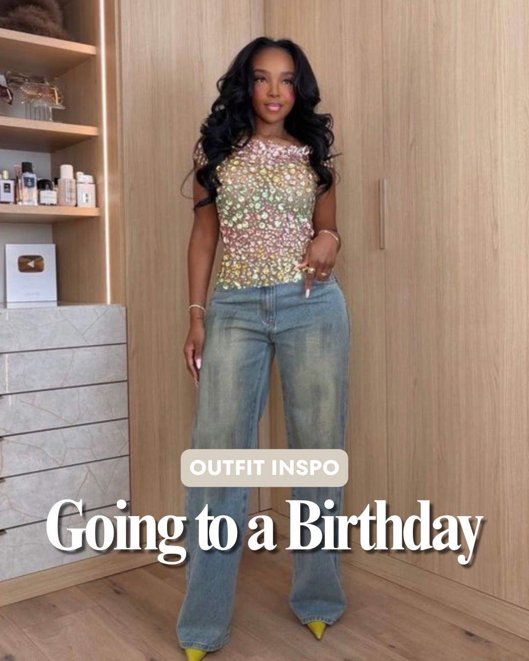 Looking for a way to stand out at a celebration, try pairing a mesh top with wide-leg pants for comfort and flair.

#LTKstorytime #LTKSeasonal #LTKootd