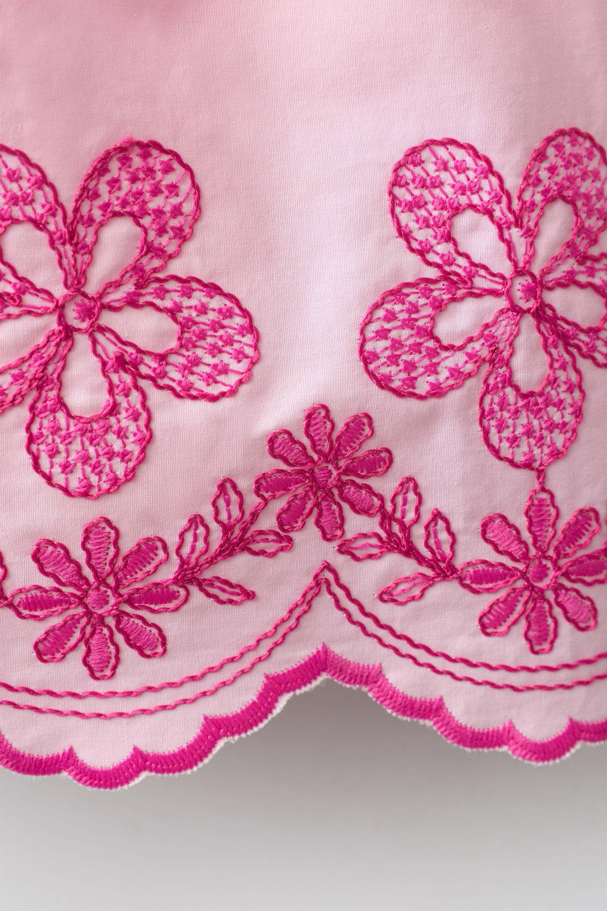 EMBROIDERED FLORAL SHIRT | Zara US