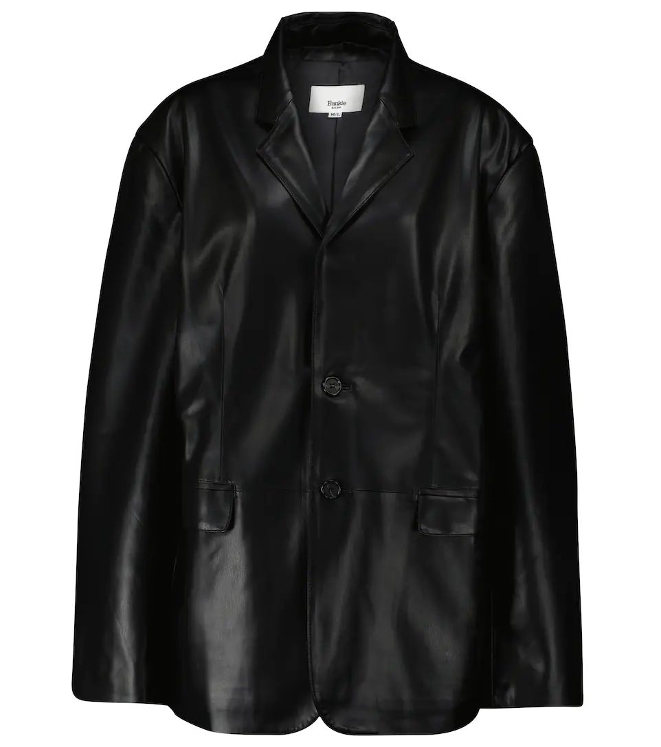 Olympia faux leather blazer | Mytheresa (UK)