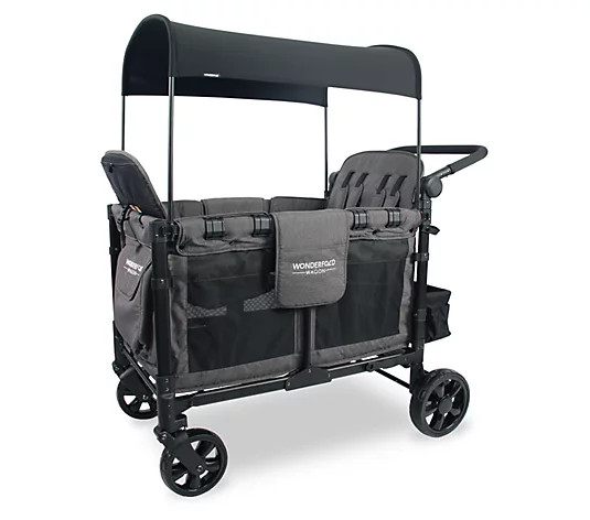 Wonderfold W4 Elite Quad EasyFold Wagon - QVC.com | QVC