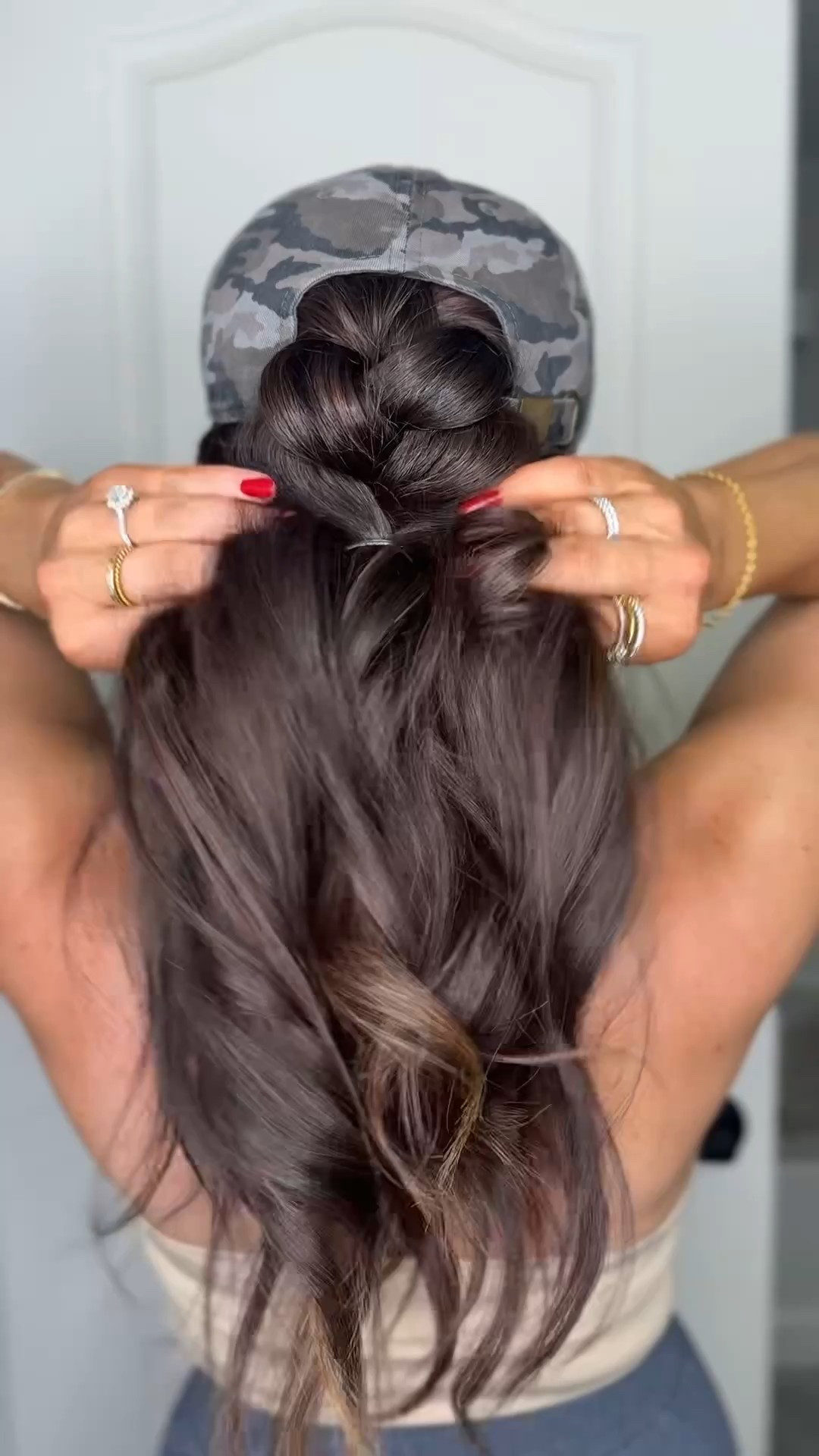 Linking my premium elastics for you! & so sorry, my exact hat is oos, but I linked a few other cute options! 

#LTKStyleTip #LTKBeauty #LTKFindsUnder50