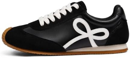 Coutgo Womens Slip On Fashion Sneakers Lace Up Sneaker Walking Shoes | Comfortable, Breathable, L... | Amazon (US)