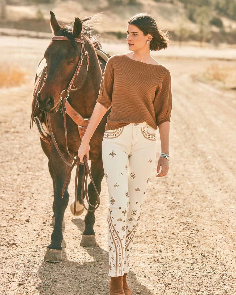 Embellished Girlfriend Slim Ankle Jeans | Chico's