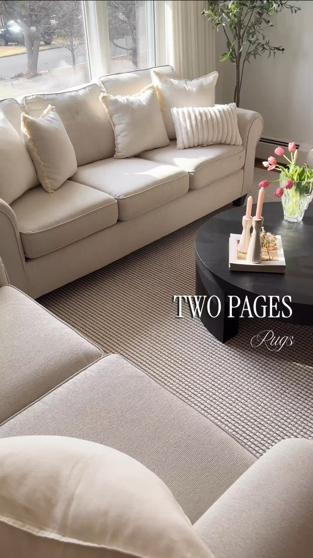 This rug completely changed the feel of the space 🤍 Soft , neutral, and the perfect base to build everything around ✨

Sometimes it’s the simplest pieces that make the biggest difference.


#twopageshome #twopagescurtains

#LTKmomlife #LTKdayinmylife #LTKHome