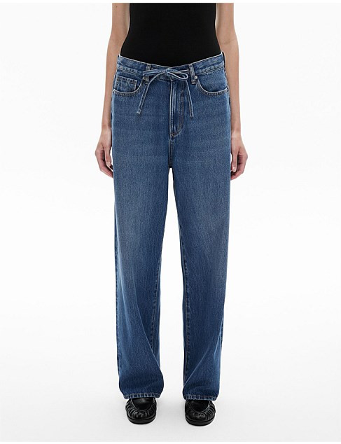 Drawcord Denim Jean | David Jones (Australia & New Zealand)