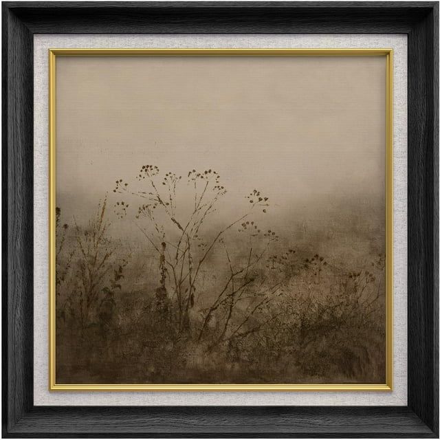 IDEA4WALL Premium Frame Wall Art Autumn Whispers Subtle Floral Elegance Wilderness Nature Vintage... | Walmart (US)