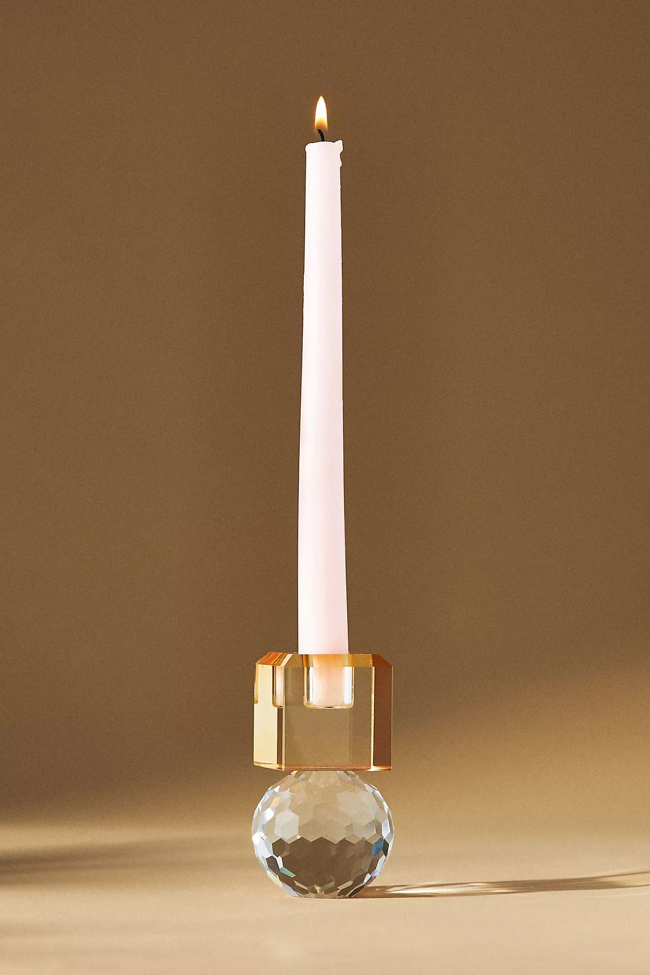 Cut Glass Candle Holder | Anthropologie (US)