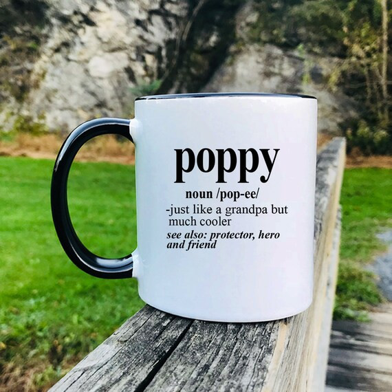 Poppy Noun  Mug  Poppy Gift  Poppy Mug  Gifts for Poppy | Etsy | Etsy (US)