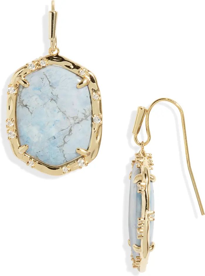 Kendra Scott Daphne Crystal Frame Drop Earrings | Nordstrom | Nordstrom