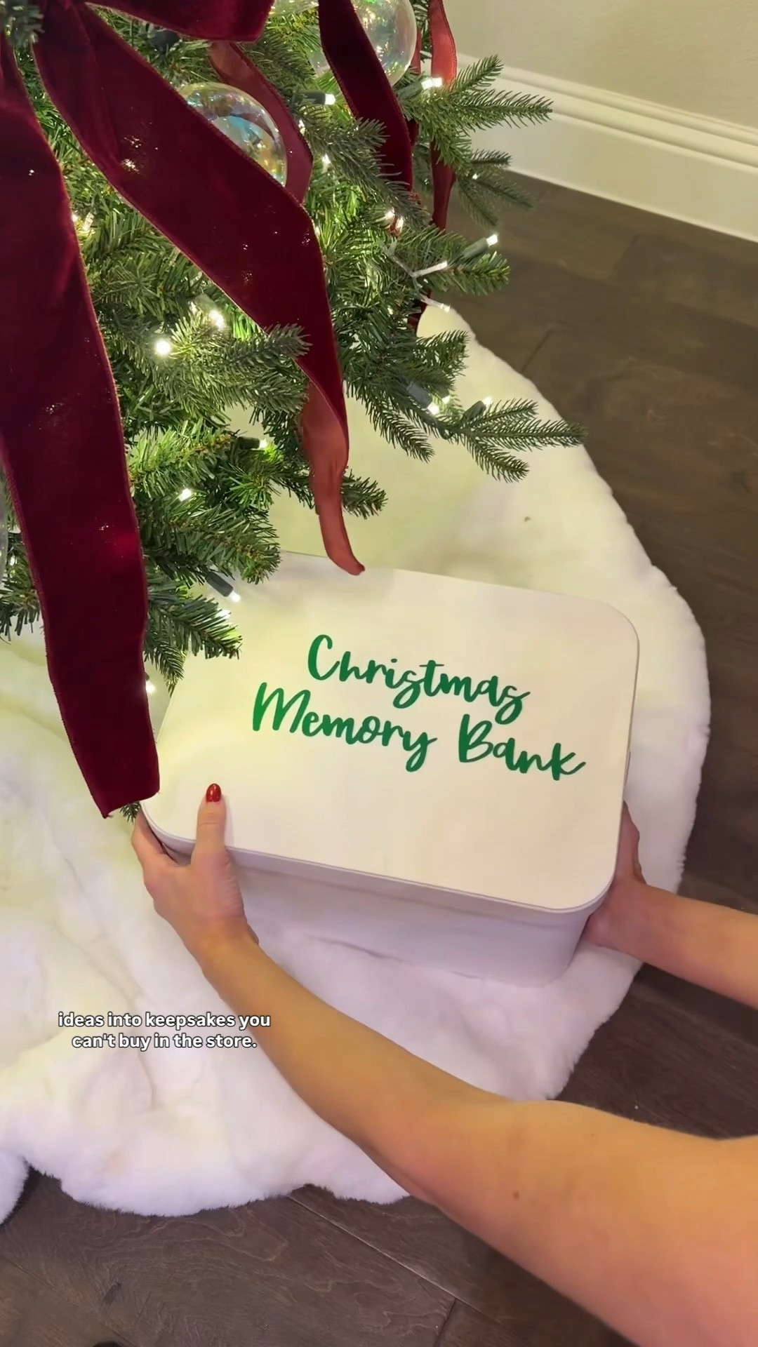 🎄I started a new little tradition this year and it might be my favorite one yet.
I used my Cricut EasyPress Mini LT to make Christmas Memory Banks, a place to save all the tiny moments from this season that I never want to forget. Photos, little notes, the funny things my kids say… it all goes inside. Cricut makes it so easy to turn a simple DIY into something meaningful.

🛍️If you want to make one too, comment “XMAS” and I’ll DM you the links to everything I used.



#cricutmade #christmasmemories #kidschristmas #christmastraditions christmasgifts

#LTKmomlife #LTKGiftGuide #LTKHoliday