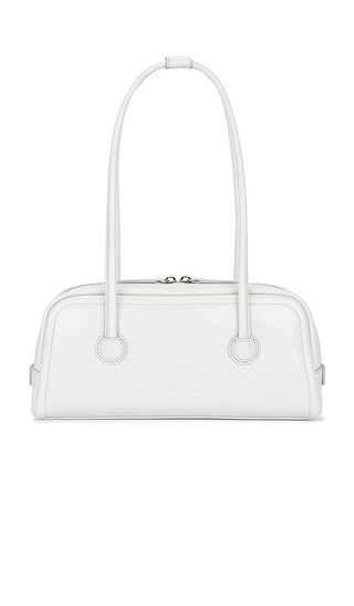 Soft Boston EW Shoulder Bag in Silver Strarry Effect | Revolve Clothing (Global)