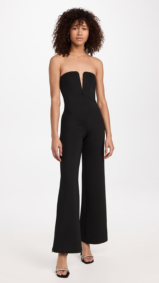 Good American Strapless "V" Scuba Jumpsuit | SHOPBOP | Shopbop