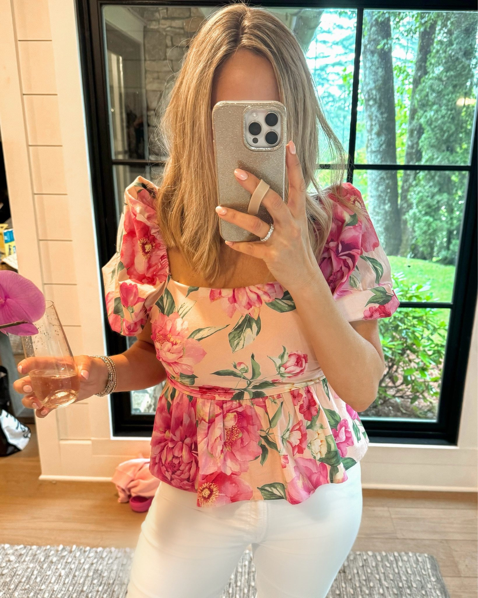 Summer top I've been loving this year. Wearing a size small in each one they fit true to size also linking my most worn white high-rise denim absolute favorite for the last two years. 

#LTKBacktoSchool #LTKOver40 #LTKFindsUnder100