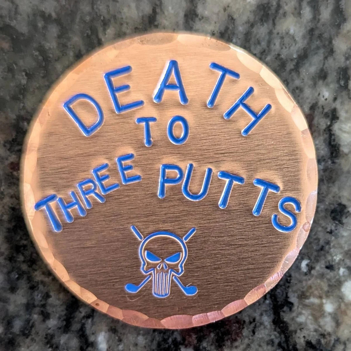 Custom Tommy Fleetwood Golf Ball Marker Hand Made From Golf Life Metals 1.25 Diam. 1/8 Thick Copp... | Etsy (US)