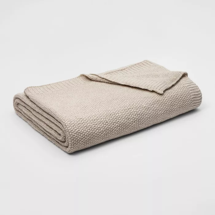 Sweater Knit Bed Blanket - Threshold™ | Target