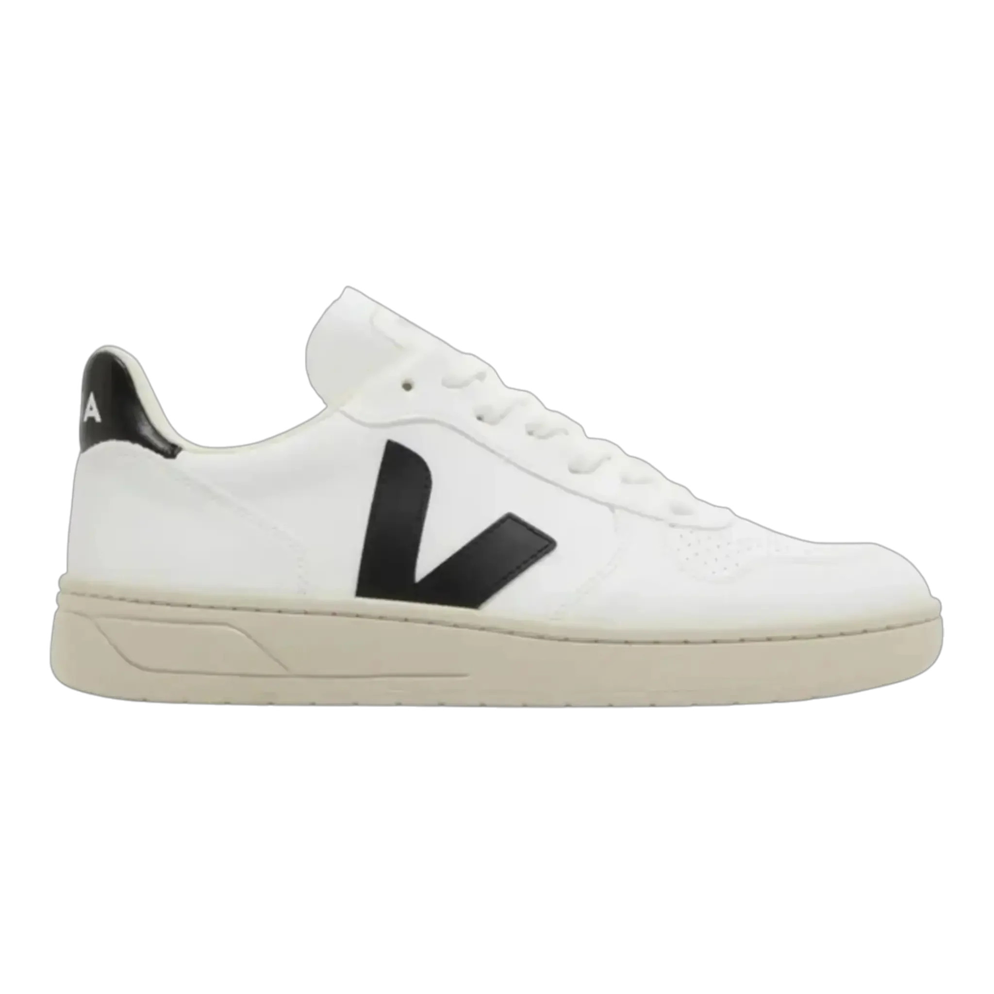 Veja V-10 Men Sneakers White/Black | Zulily