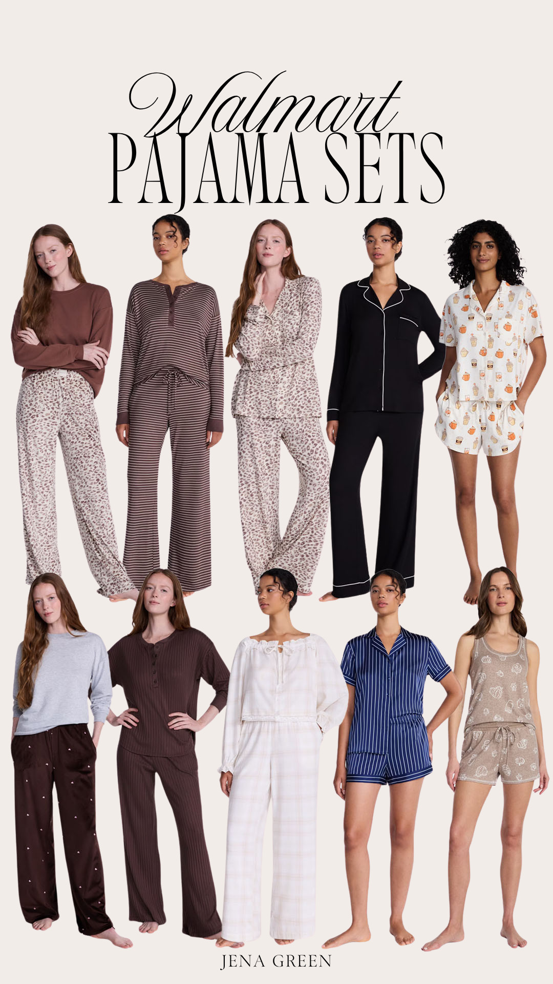 Walmart Pajamas | Walmart Pajama Sets  

 #LTKSeasonal