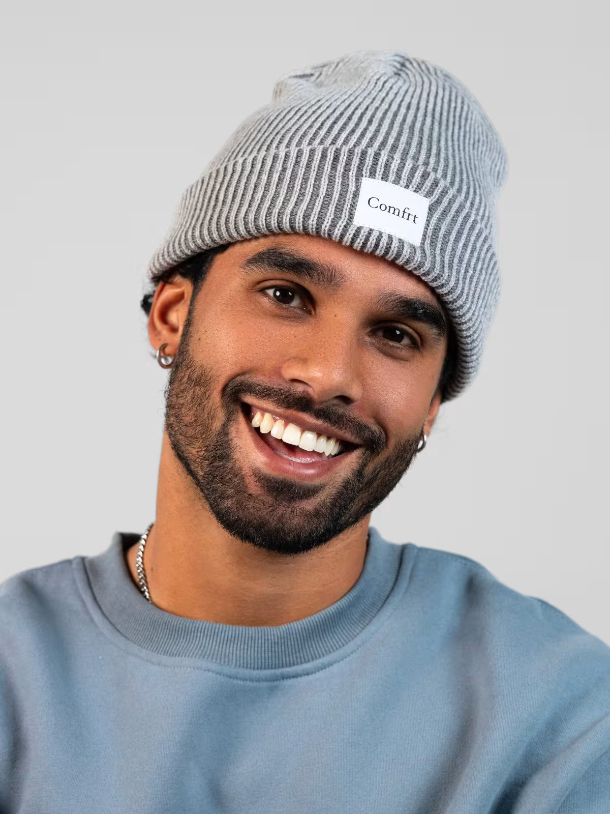 Classic Two-Tone Beanie | Comfrt