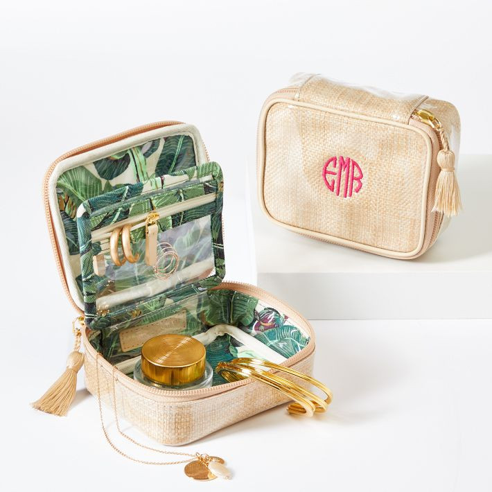 Clear Coated Travel Jewelry Case | Mark and Graham