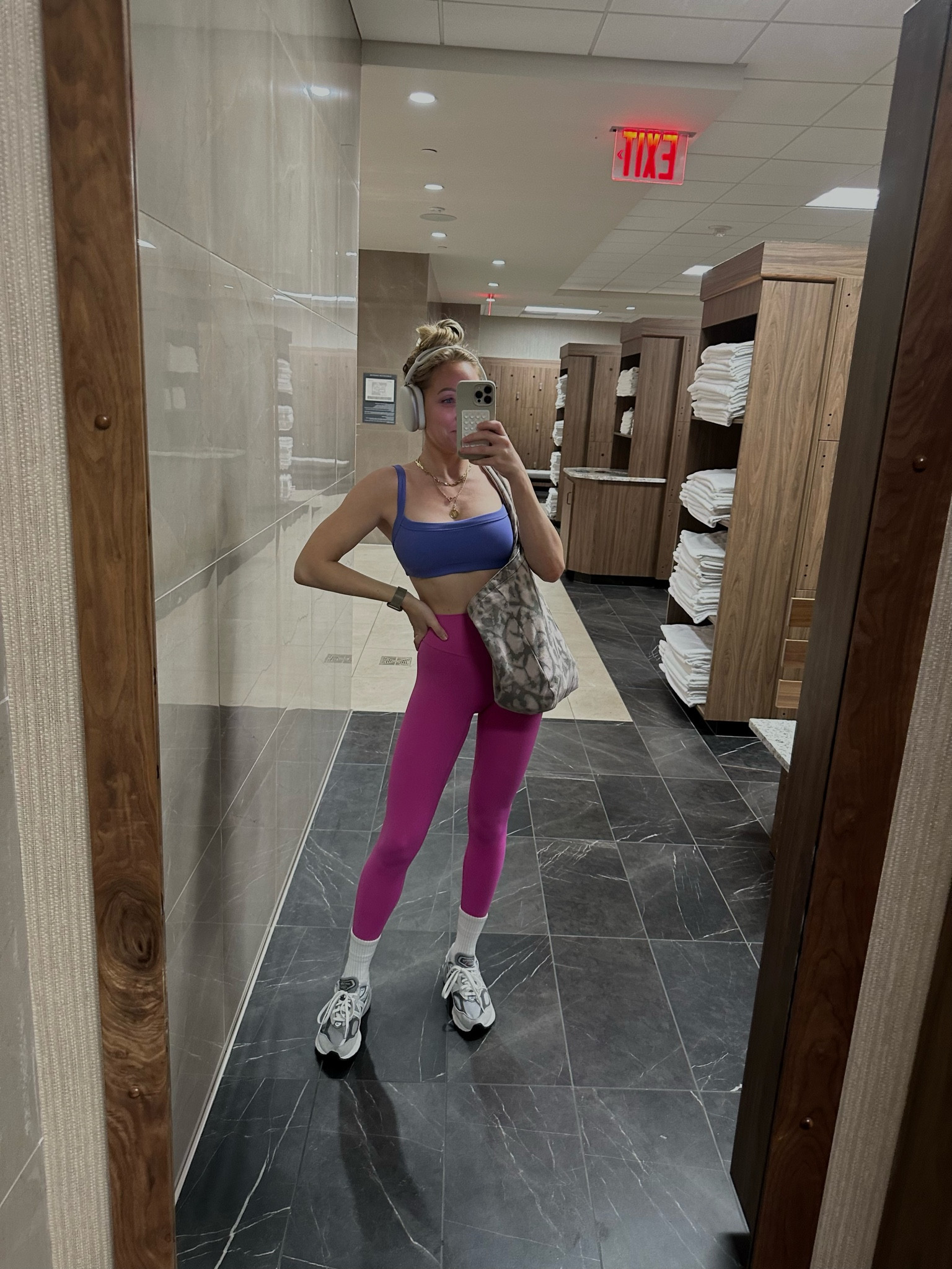 Size XXS leggings and size XS leggings! Soooo stretchy and comfy! New balance run tts 

#LTKFitness #LTKstyletip #LTKunder100