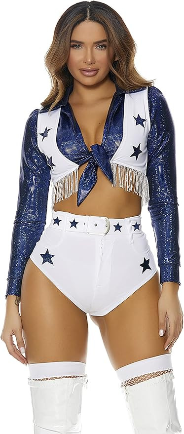 Amazon.com: Forplay womens Seeing Stars Sexy Cheerleader Costume: Clothing, Shoes & Jewelry | Amazon (US)