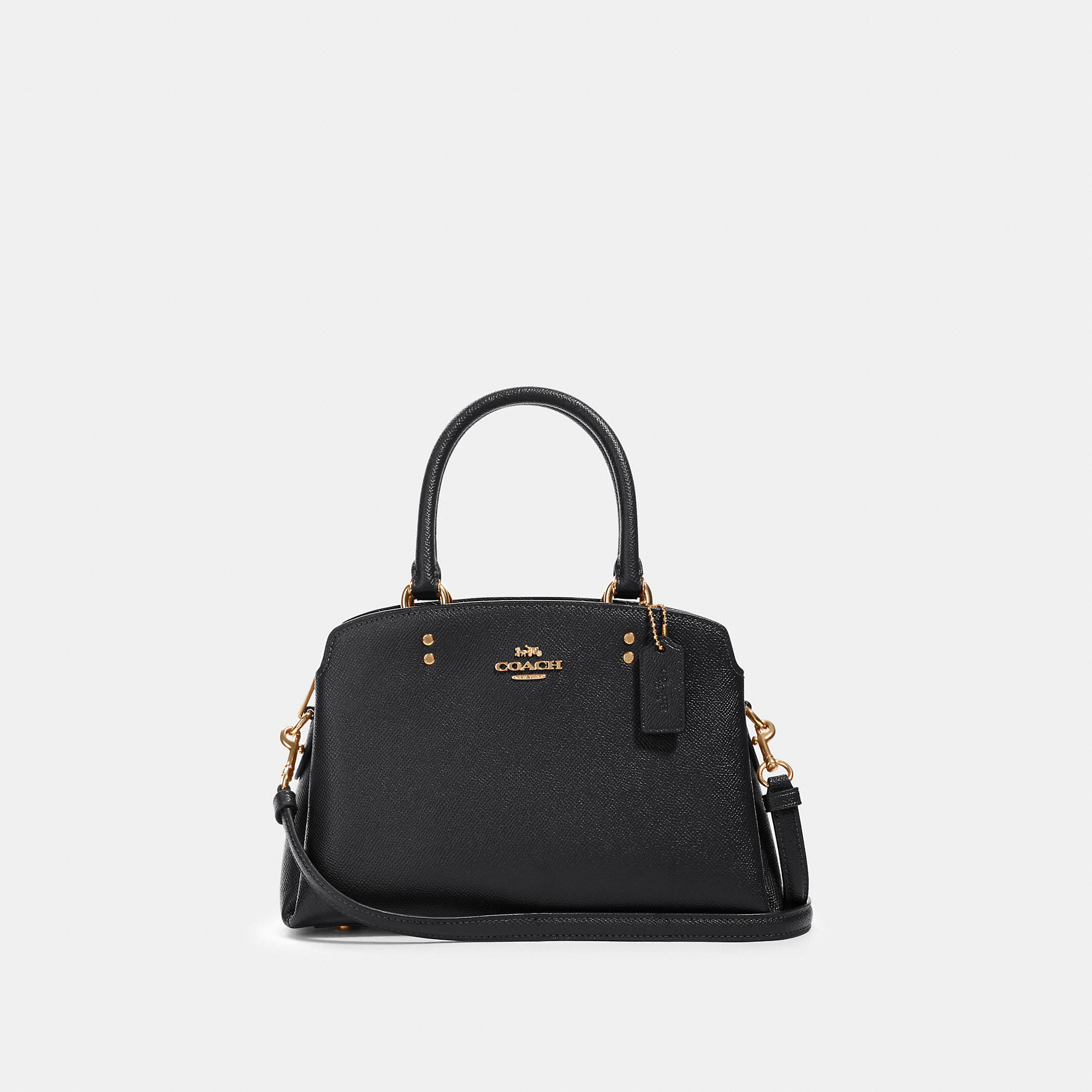 Coach: Mini Lillie Carryall - Women's - Im/Black | Coach Outlet US