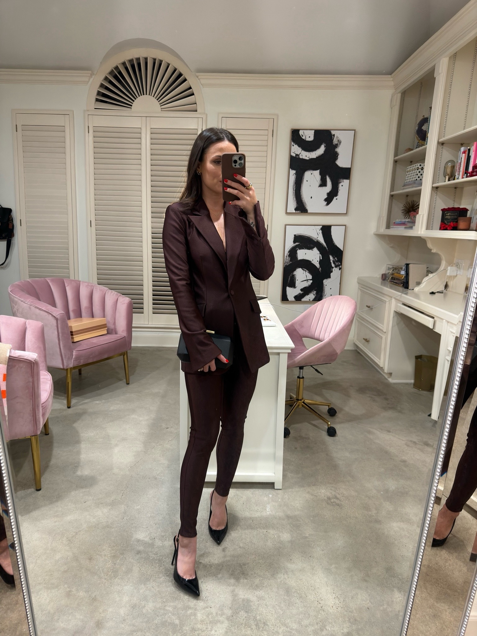 Fall outfit // ootd // good American // suit 

#LTKStyleTip #LTKWorkwear #LTKShoeCrush