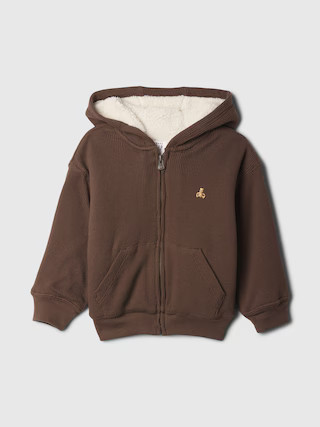 babyGap Cozy Thermal Zip Hoodie | Gap (US)