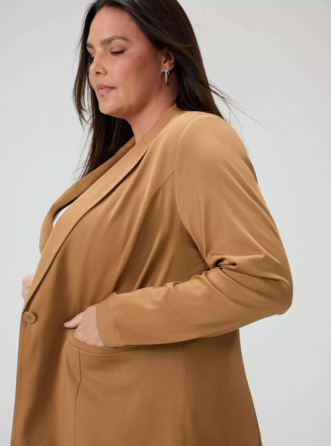 Modern Challis Blazer | Torrid (US & Canada)