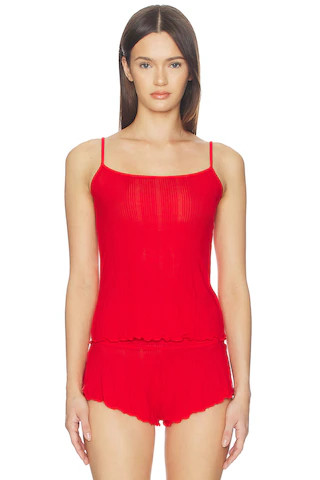 Negative Underwear Whipped Cami in Cerise from Revolve.com | Revolve Clothing (Global)