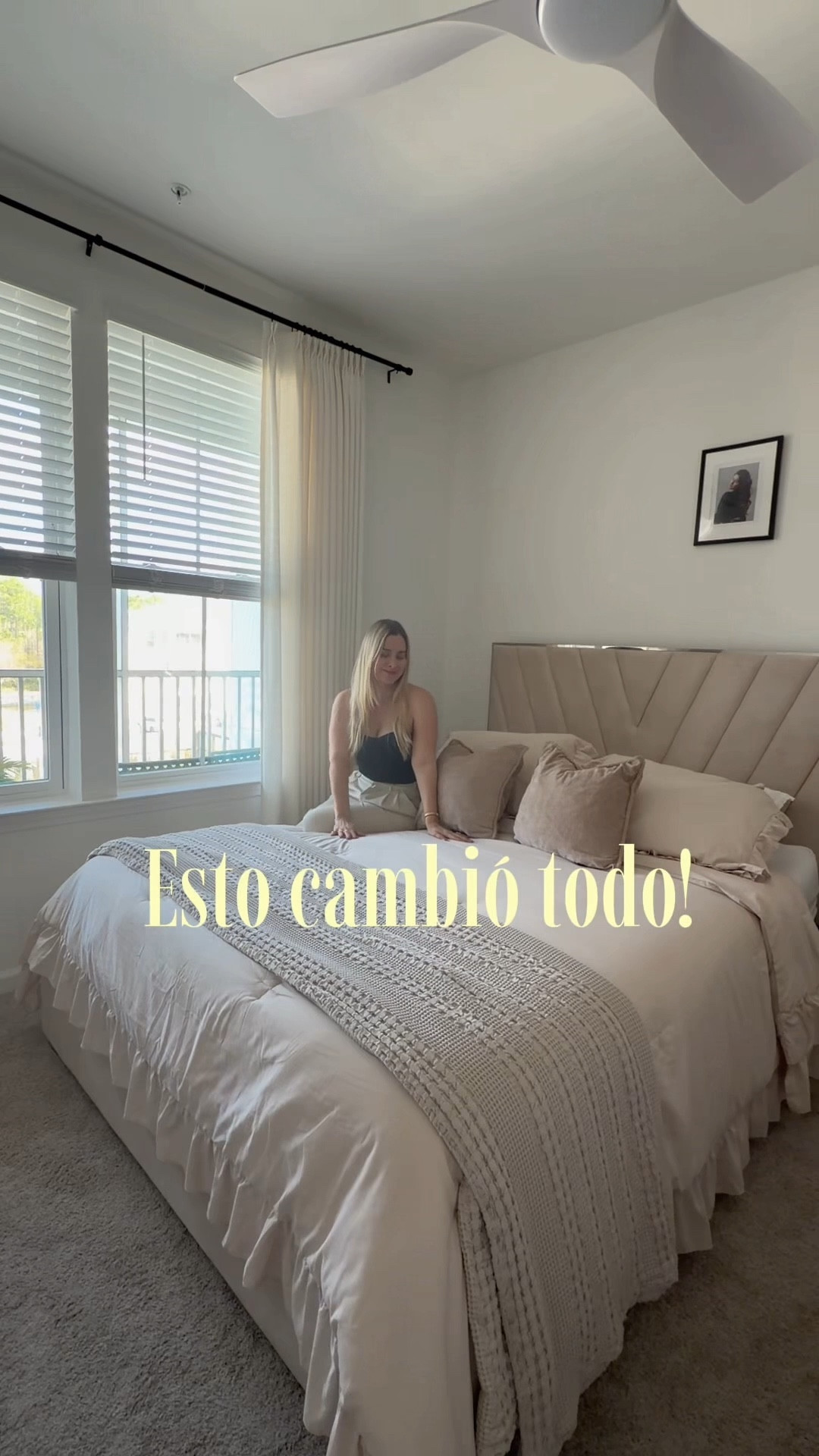 Fluffy Ruffle farmhouse comforter set 💘so cute and soft! Size queen. 

#LTKdayinmylife #LTKHome #LTKValentine