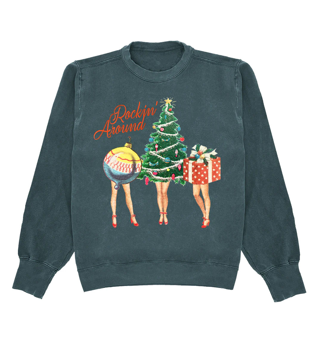 Rockin' Around Crewneck | Shop Kristin Jones