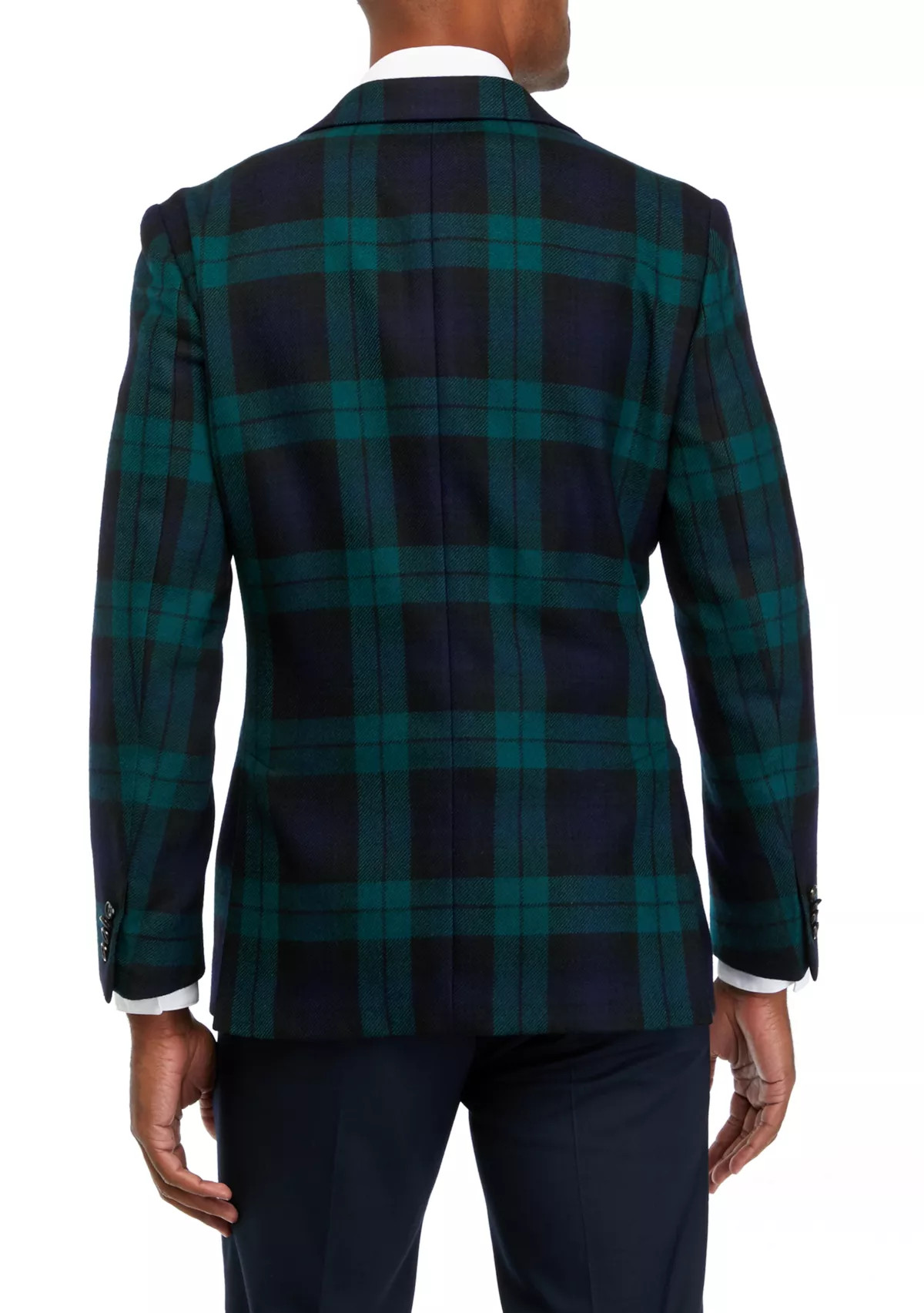 Single Breasted 2 Button Front Plaid Sport Coat | Belk