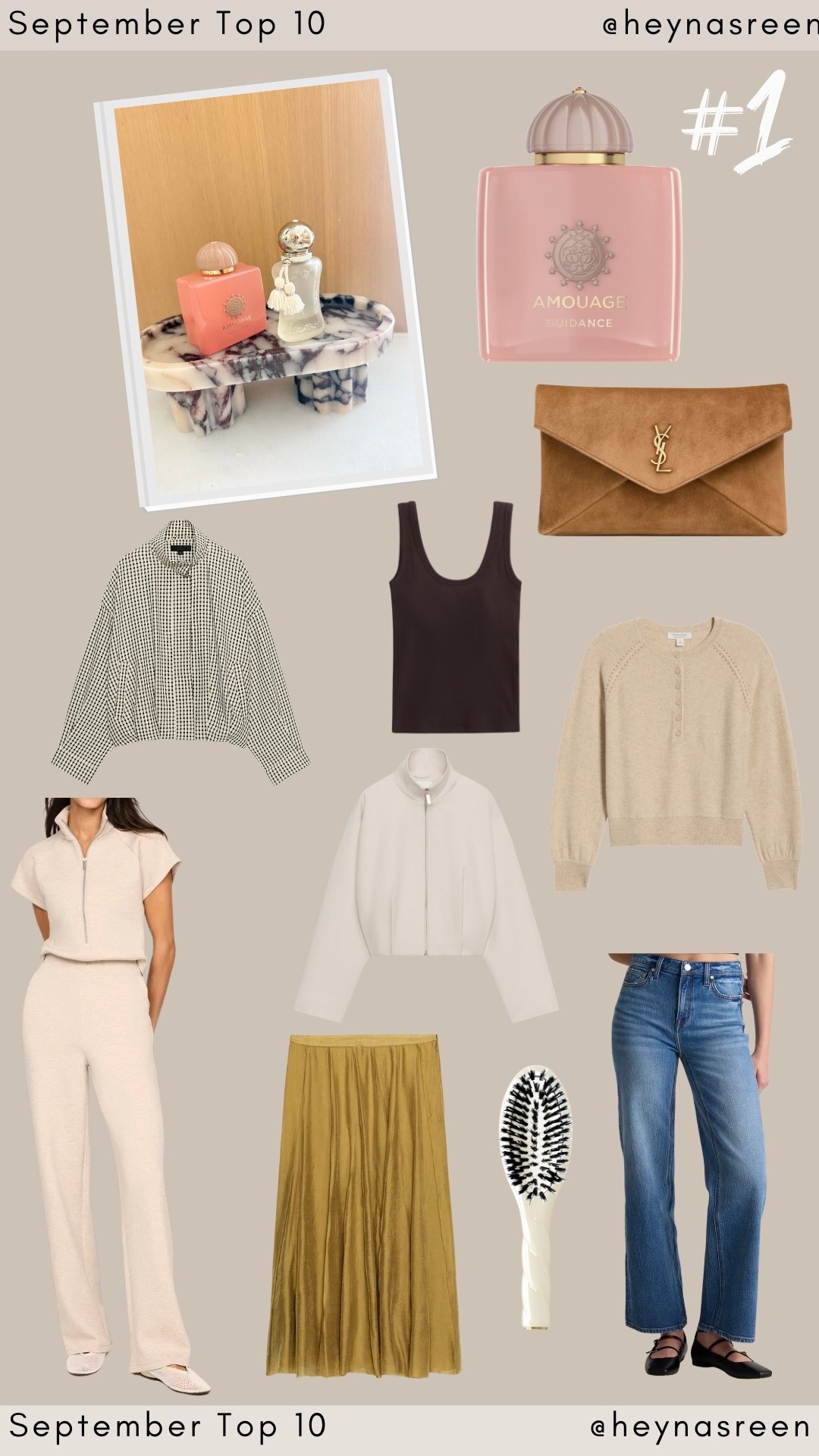 The top 10 most loved items from September!