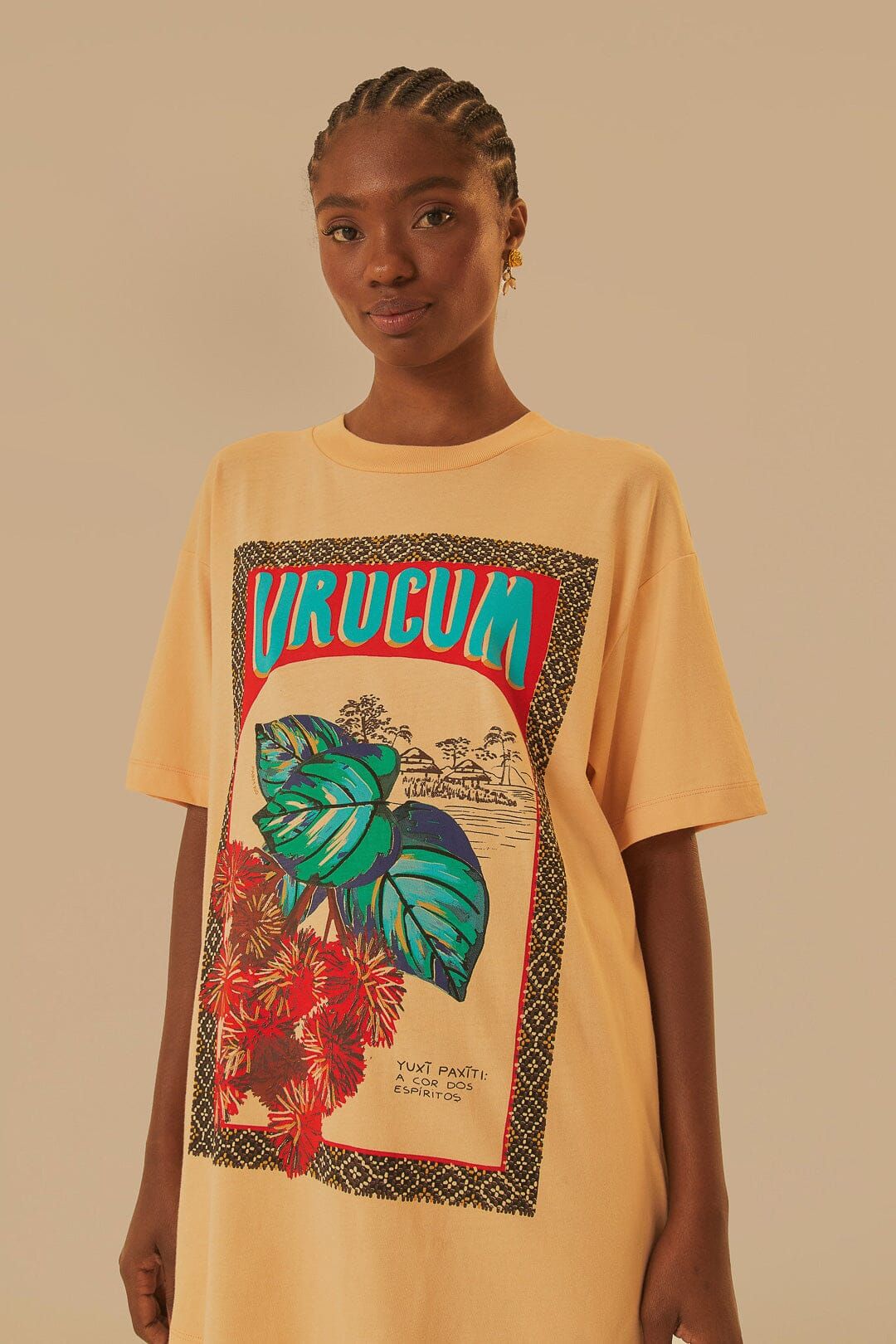 Urucum Relaxed T-Shirt | FarmRio