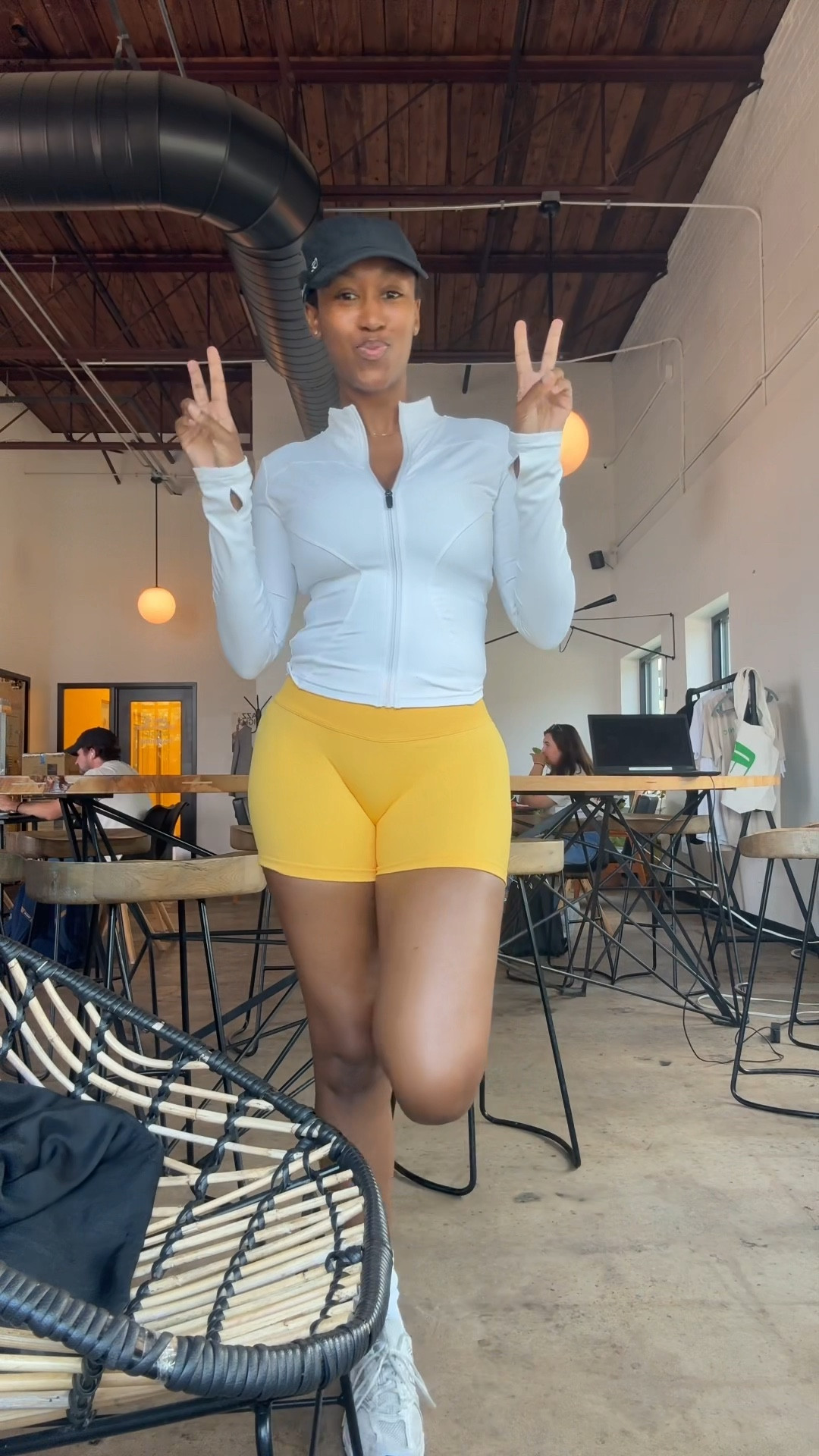 Workout fit of the day. 🐣🍳💛

#LTKSeasonal #LTKFindsUnder50 #LTKActive