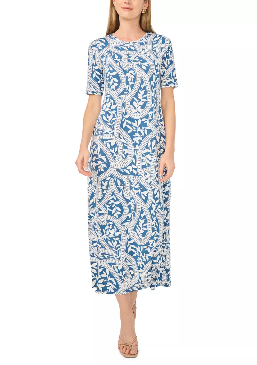 Women's Short Sleeve Floral Dress | Belk