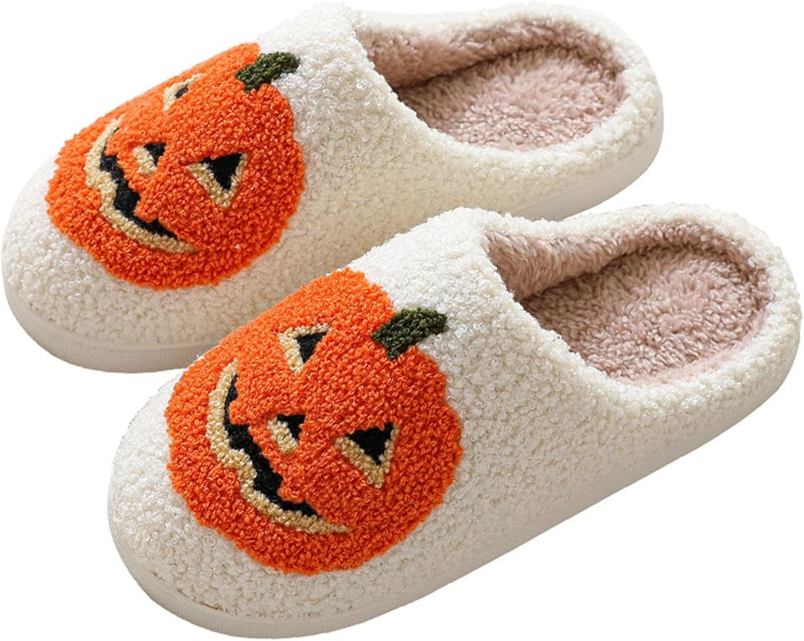 Baumwollpantoffeln Rutschfest Leicht zu tragen Leichte Winter-Pl\u00fcschschuhe Verspielte Hallow... | Amazon (DE)