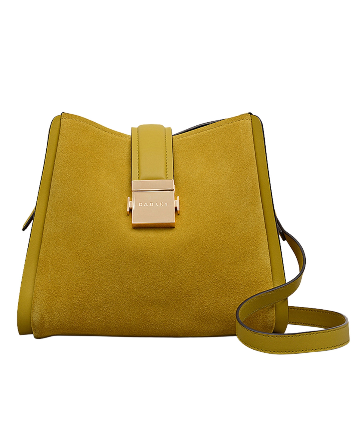 Radley London Sloane Mews Small Zip Top Crossbody Bag - Ochre | Macy's
