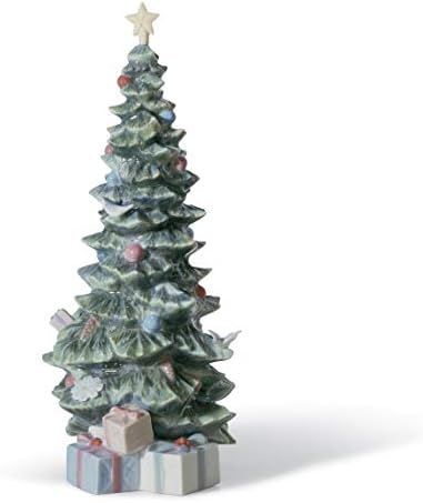 LLADRÓ O Christmas Tree Figurine. Porcelain Christmas Tree Figure. | Amazon (US)