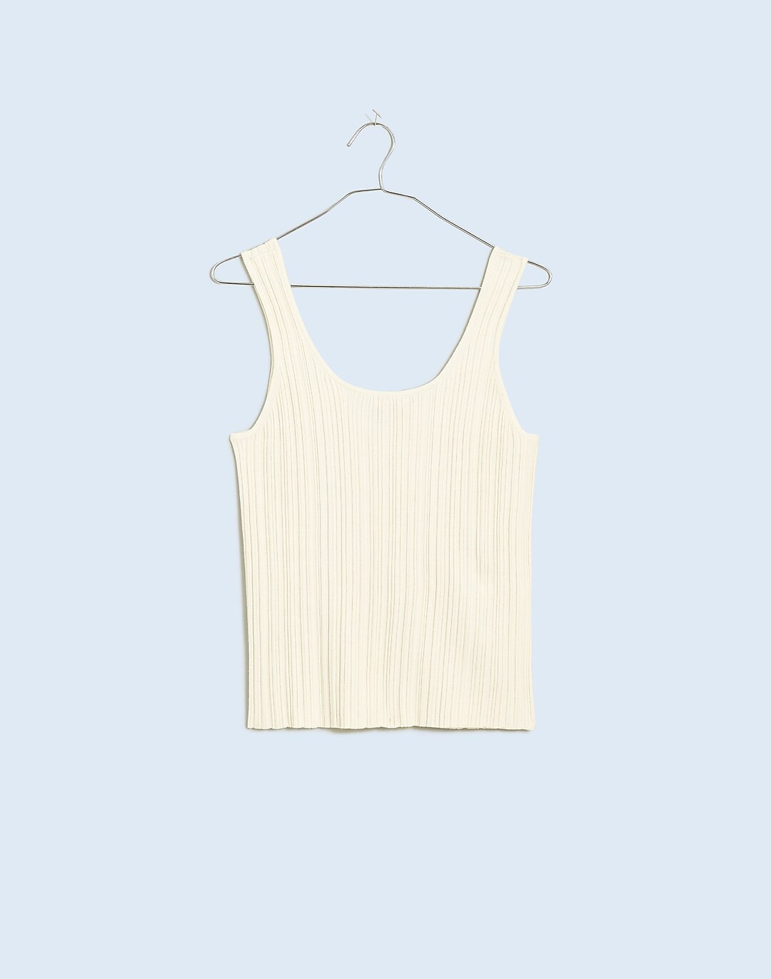 The Signature Knit Scoopneck Sweater Tank | Madewell