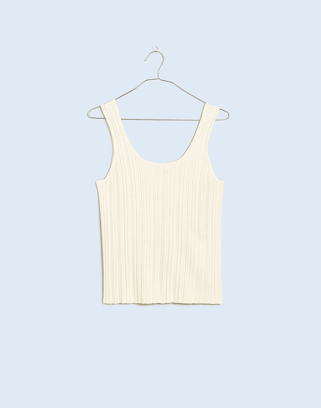 The Signature Knit Scoopneck Sweater Tank | Madewell