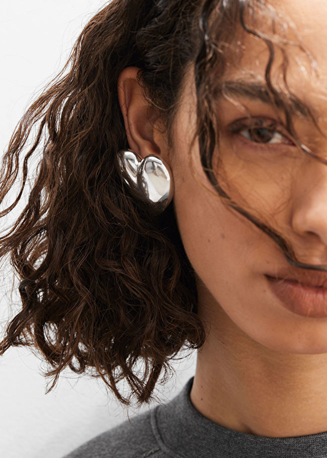 Heart Clip-On Earrings | & Other Stories UK