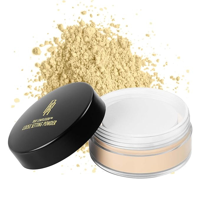Black Radiance True Complexion Loose Setting Powder, Banana, 0.64 Ounce | Amazon (US)