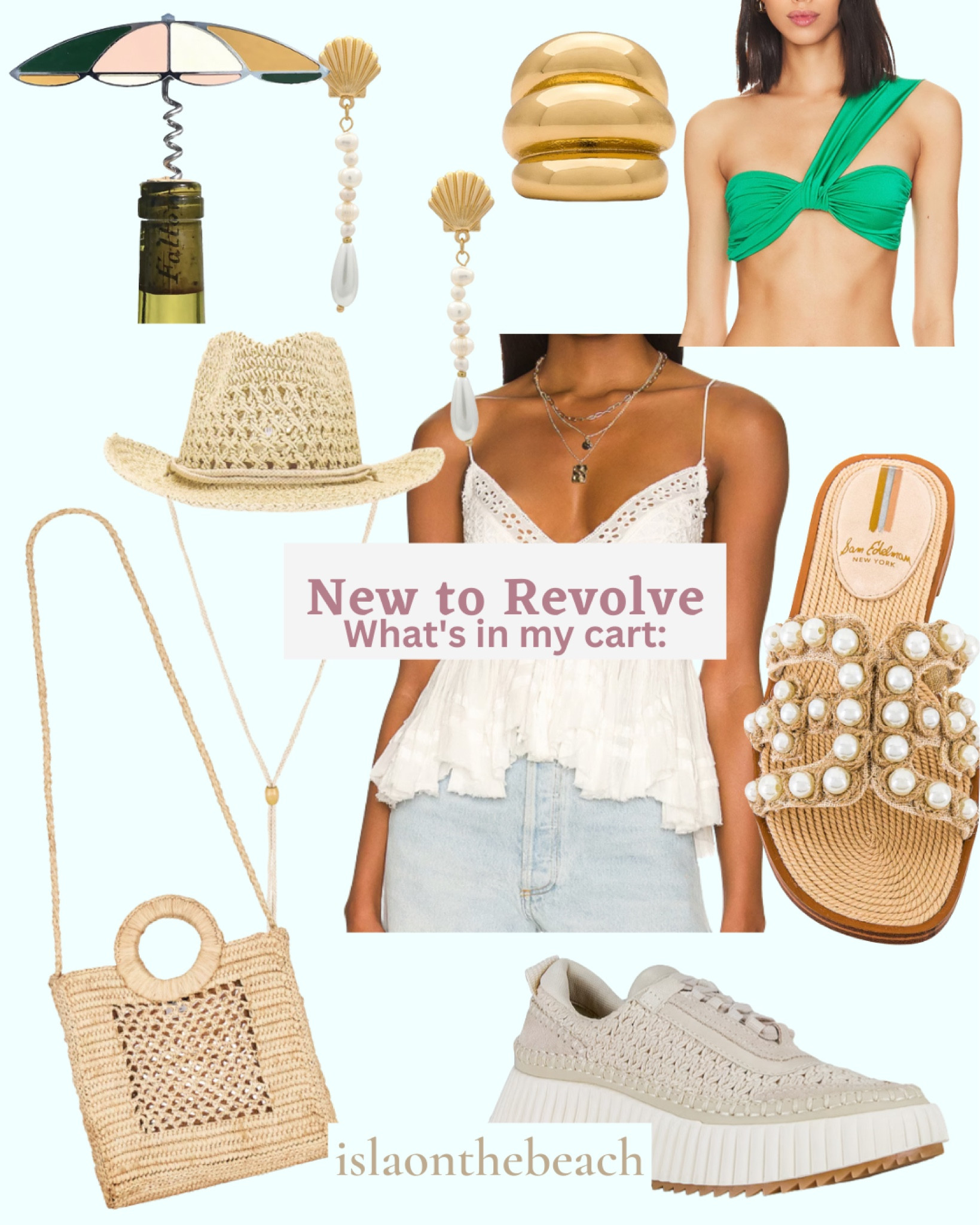 Summer finds! New to Revolve just in time for the warm weather. ☀️👙🐚

#LTKSeasonal #LTKswim #LTKFind