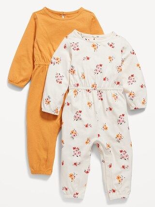 Unisex 2-Pack Long-Sleeve One-Piece for Baby | Old Navy (US)