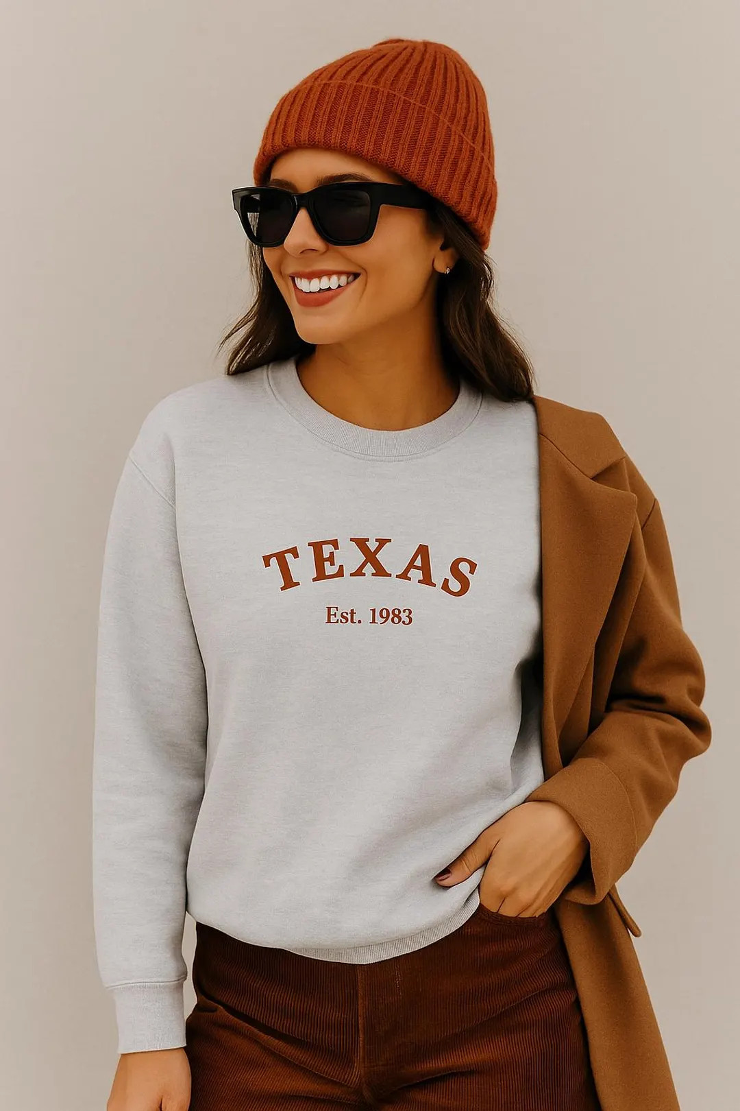Texas Longhorns Crewneck Sweatshirt | UT Sweater | Longhorns Sweatshirt | UT Fan Apparel | Texas ... | Etsy (US)