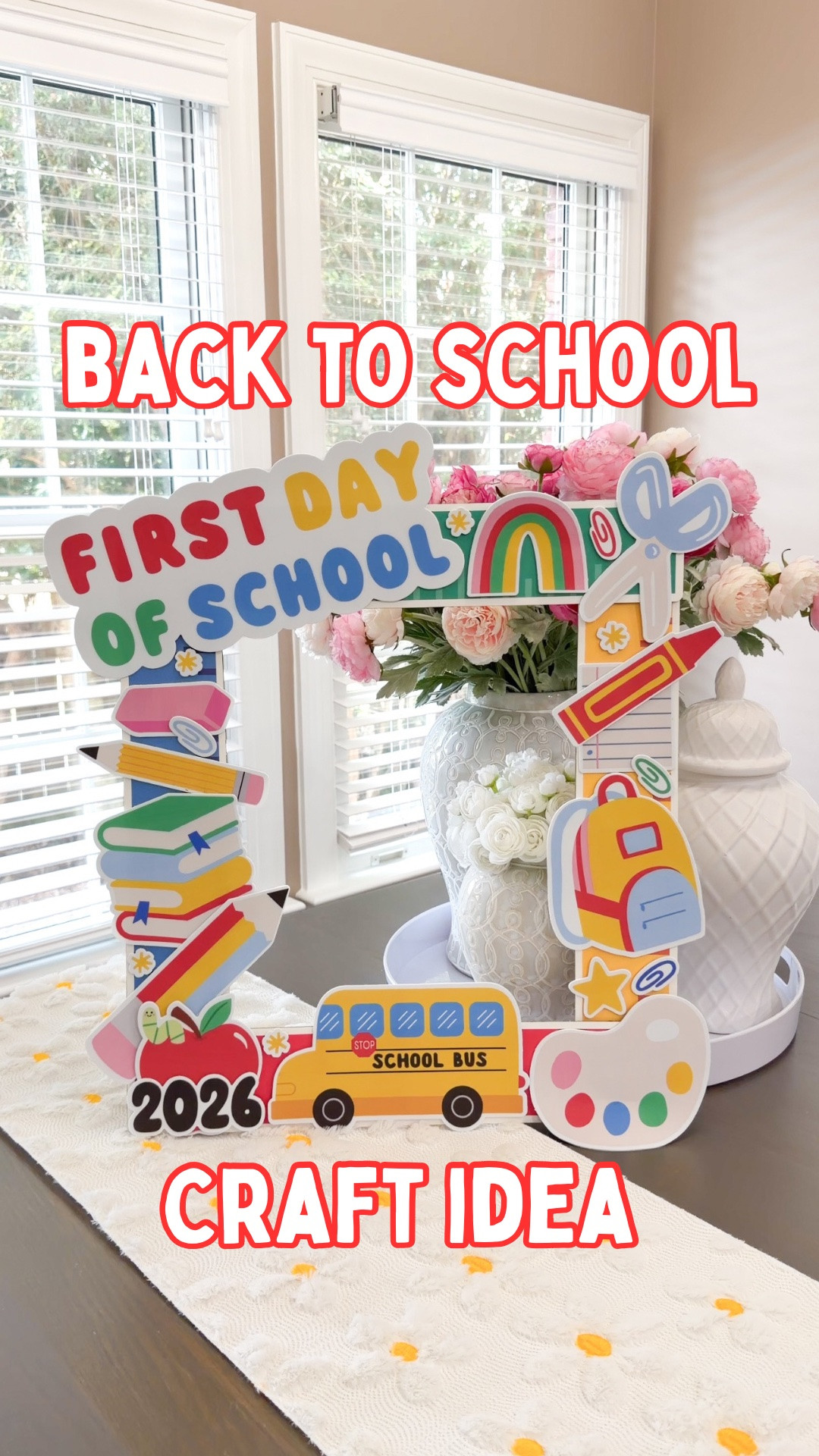 This $10 first day of school photo frame is the easiest back to school craft to do with the kids!

#LTKmomlife #LTKKids #LTKSeasonal